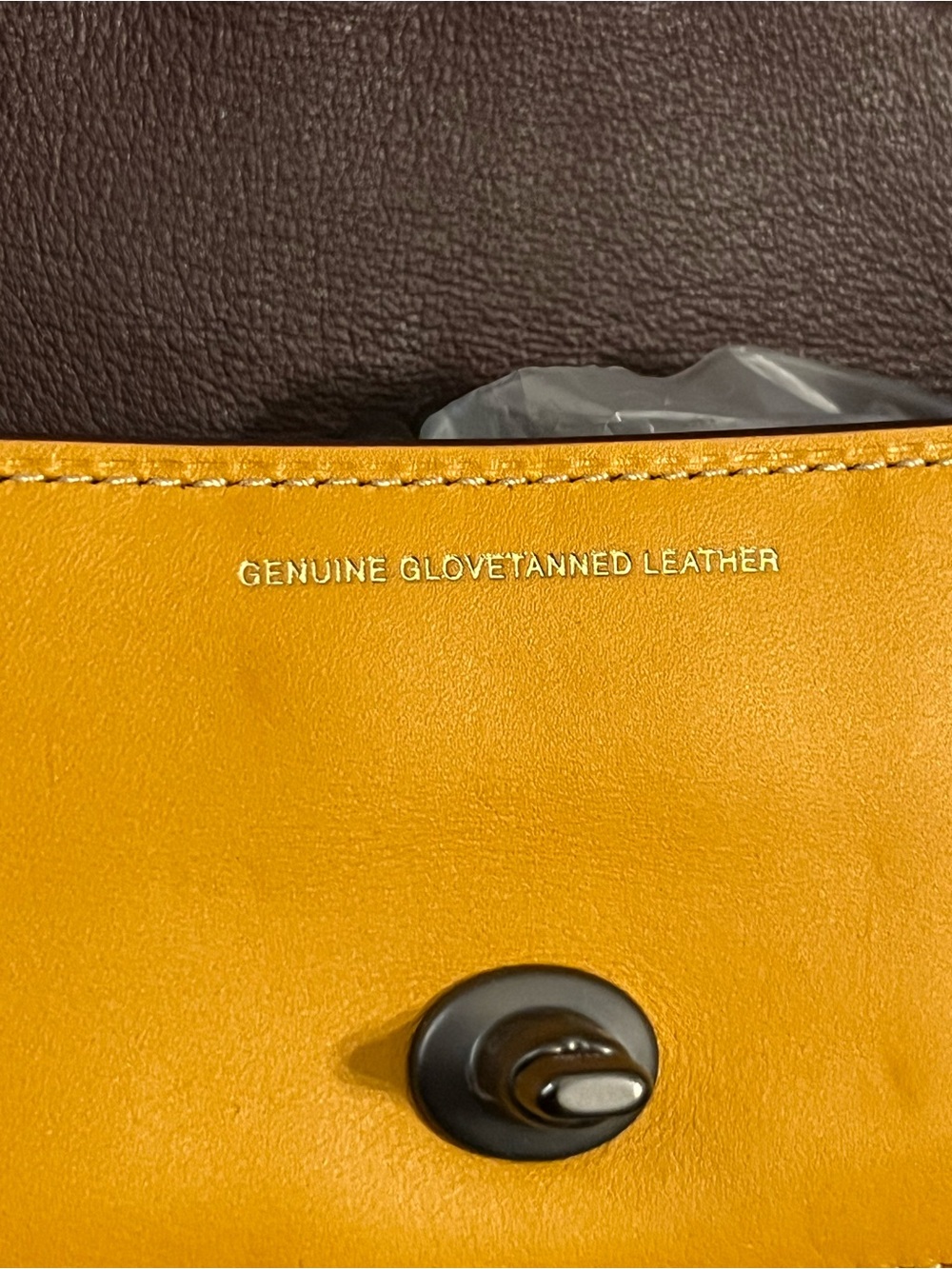 Coach 1941 Link Dinky Kisslock colorful eyelet crossbody gunmetal chain NWOT - Picture 14 of 16